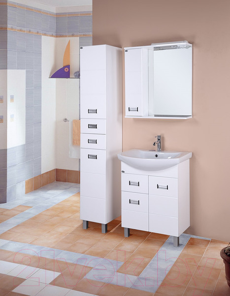 Изображение товара Шкаф с зеркалом для ванной Onika Балтика 67.02 (206701)