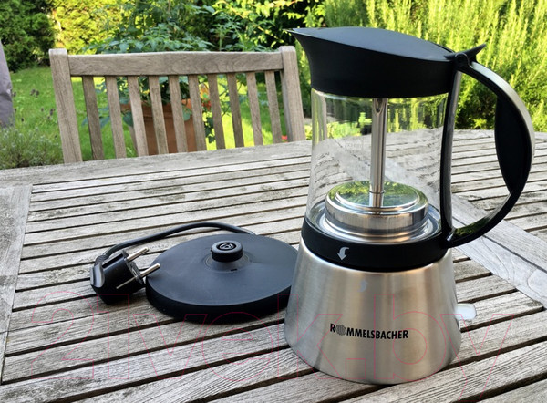 Изображение товара Гейзерная электрокофеварка Rommelsbacher EKO 376/G