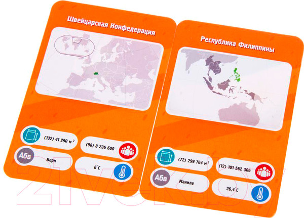 Изображение товара Настольная игра GaGa Это факт! Страны