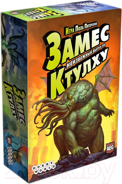 Изображение товара Дополнение к настольной игре Мир Хобби Замес. Неизбежный выпуск про Ктулху 1296