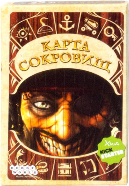 Изображение товара Настольная игра Мир Хобби Карта Сокровищ 1337