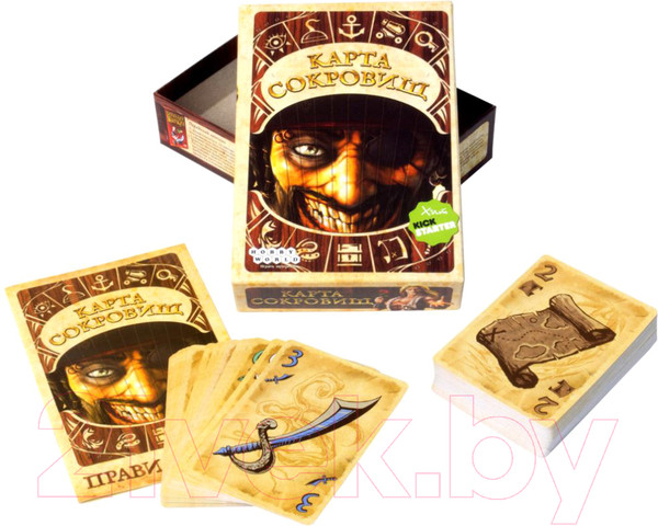 Изображение товара Настольная игра Мир Хобби Карта Сокровищ 1337