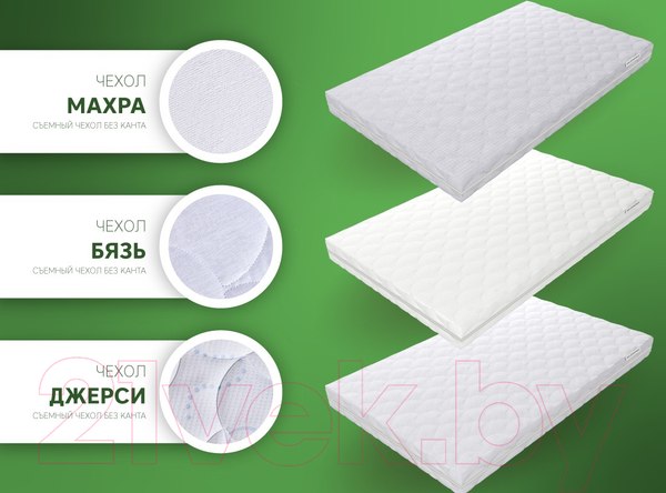 Изображение товара Матрас в кроватку EOS Юниор 60x120 (бязь)