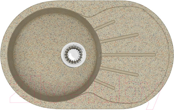 Изображение товара Мойка кухонная Berge BR-7501 (песочный)