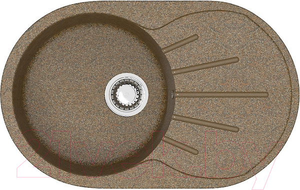 Изображение товара Мойка кухонная Berge BR-7501 (терракот)