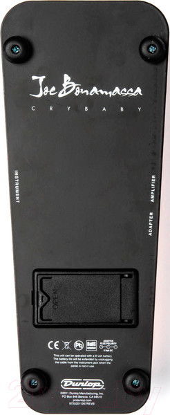 Изображение товара Педаль электрогитарная Dunlop Manufacturing JB95 Joe Bonamassa Signature Cry Baby Wah