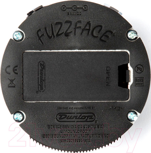 Изображение товара Педаль электрогитарная Dunlop Manufacturing FFM3 Jimi Hendrix Fuzz Face Mini Distortion
