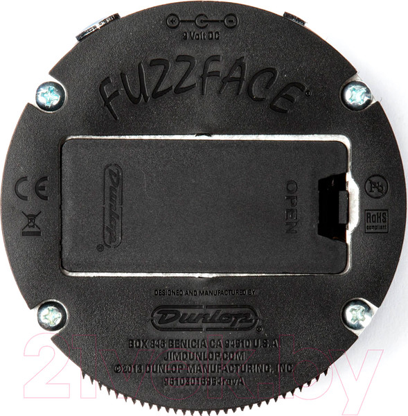 Изображение товара Педаль электрогитарная Dunlop Manufacturing FFM1 Silicon Fuzz Face Mini Distortion