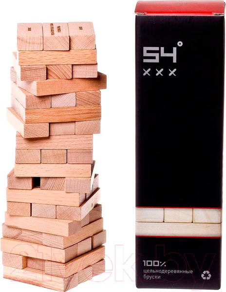 Изображение товара Настольная игра GaGa Башня 54 XXX / 54 Градуса / GG007