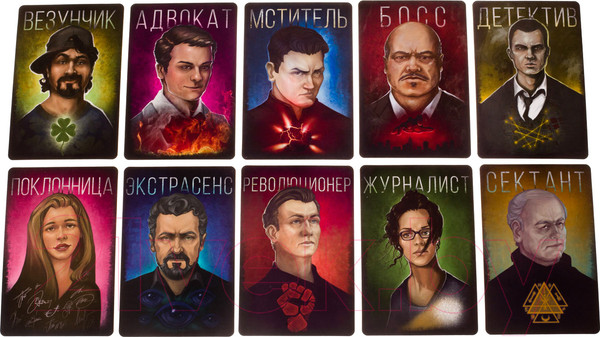 Изображение товара Настольная игра GaGa Мафия. Большой город / GG035