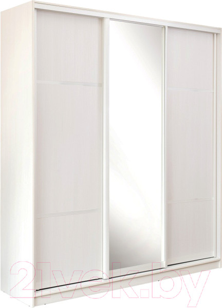 Изображение товара Шкаф-купе Евва 21 BBZ.02 / АЭП ШК.3 02 (Бодега/жемчуг зерно)