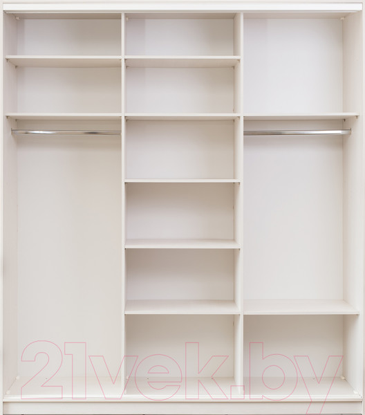 Изображение товара Шкаф-купе Евва 21 BBZ.02 / АЭП ШК.3 02 (Бодега/жемчуг зерно)