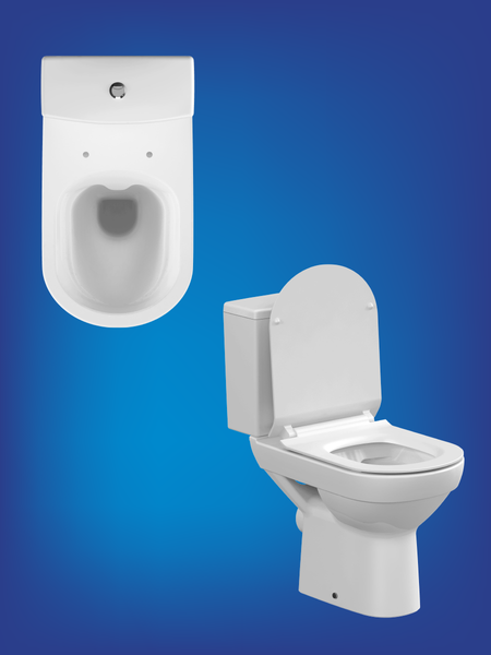 Изображение товара Унитаз напольный Cersanit City Clean On (S-KO-CIT011-3/5-COn-S-DL-w)