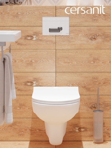 Изображение товара Унитаз подвесной Cersanit City New Clean On (S-MZ-CITY-COn-S-DL-w)