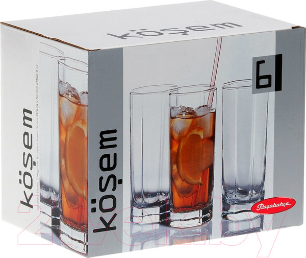 Изображение товара Набор стаканов Pasabahce Кошем 42078/139716