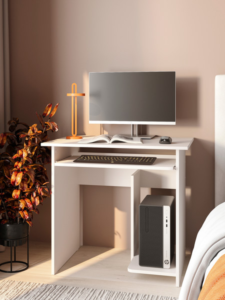 Изображение товара Компьютерный стол Сокол-Мебель КСТ-21.1 (белый)