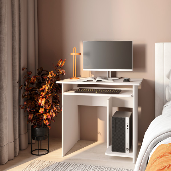 Изображение товара Компьютерный стол Сокол-Мебель КСТ-21.1 (белый)