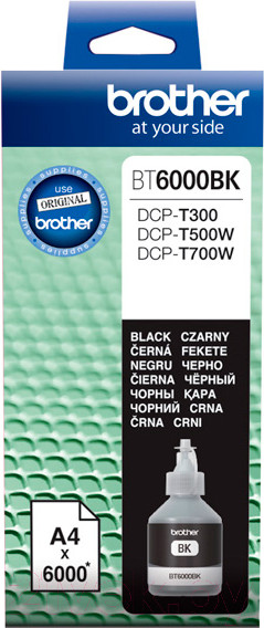 Изображение товара Контейнер с чернилами Brother BT6000BK