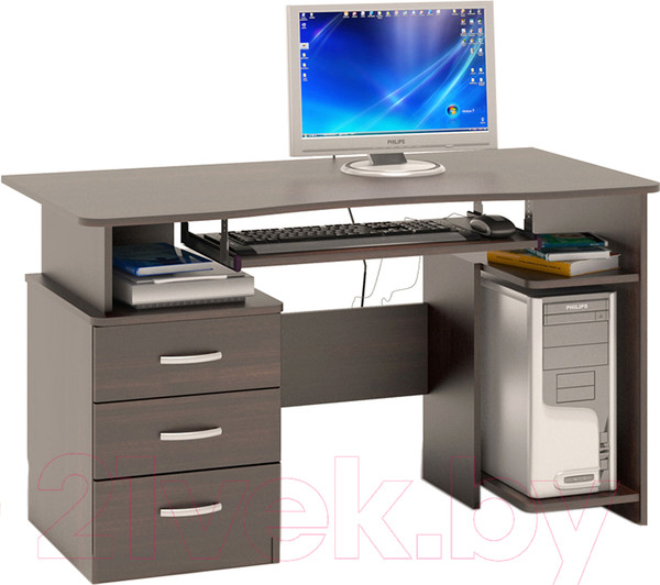 Изображение товара Компьютерный стол Сокол-Мебель КСТ-08.1 (венге)