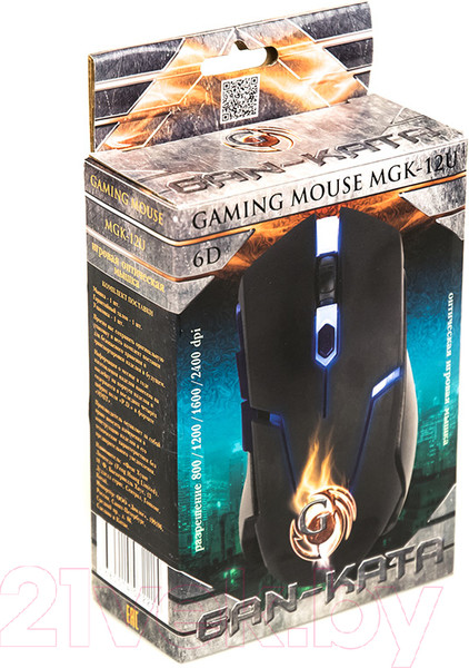 Изображение товара Мышь Dialog Gan-Kata MGK-12U (черный)