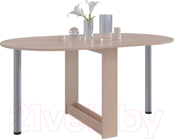 Изображение товара Стол-книга Сокол-Мебель СП-12 (беленый дуб)