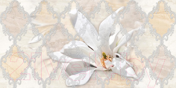 Изображение товара Декоративная плитка Beryoza Ceramica Дубай 4 светло-бежевый (250x500)