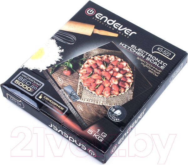 Изображение товара Кухонные весы Endever KS-522 (торт)