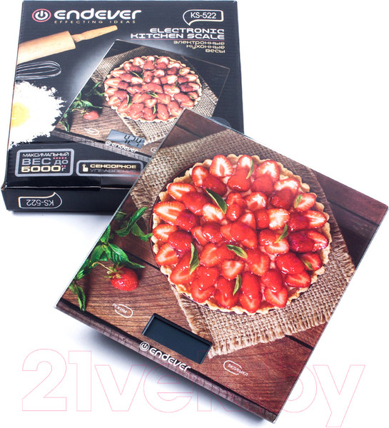 Изображение товара Кухонные весы Endever KS-522 (торт)