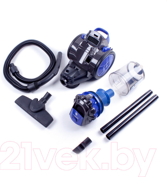 Изображение товара Пылесос Endever Skyclean VC-560 (черный/синий)