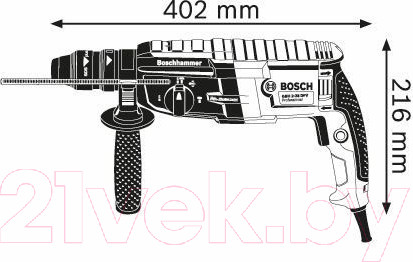 Изображение товара Профессиональный перфоратор Bosch GBH 2-28 F (0.611.267.600)