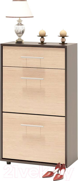 Изображение товара Тумба для обуви Сокол-Мебель ТП-2 (венге/беленый дуб)