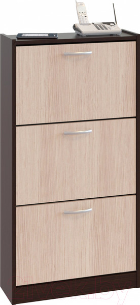 Изображение товара Тумба для обуви Сокол-Мебель ТО-23 (венге/беленый дуб)