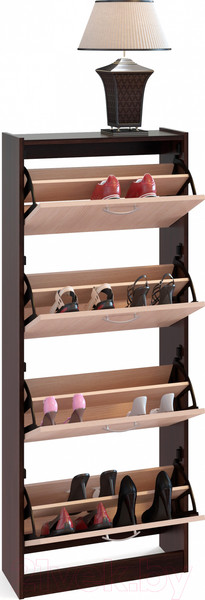 Изображение товара Тумба для обуви Сокол-Мебель ТО-24 (венге/беленый дуб)