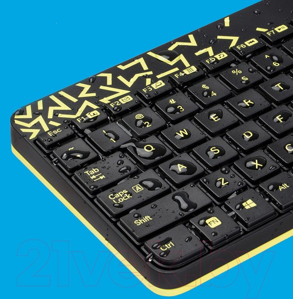 Изображение товара Комплект клавиатура и мышь Logitech MK240 920-008213 / 920-008198 (черный)
