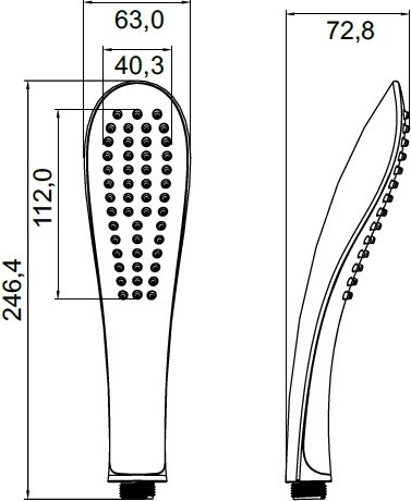 Изображение товара Лейка ручного душа IDDIS 0201F00I18
