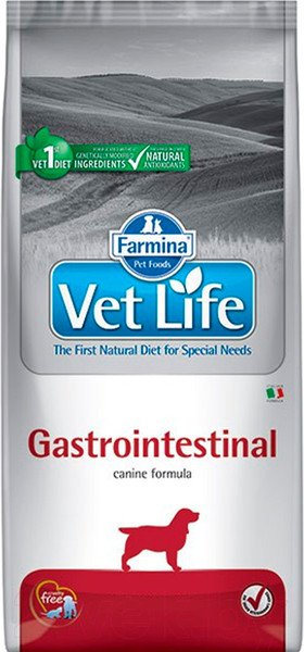 Изображение товара Сухой ветеринарный корм для собак Farmina Vet Life Gastro-Intestinal (2кг)