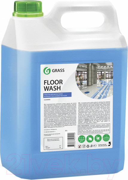 Изображение товара Чистящее средство для пола Grass Floor Wash / 125195 (5.1кг)