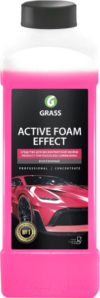 Изображение товара Автошампунь Grass Active Foam Effect / 113110 (1кг)