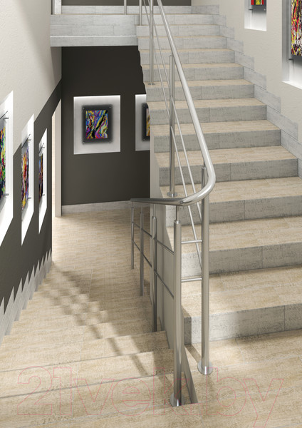 Изображение товара Плитка Beryoza Ceramica Берген белый (147x594)