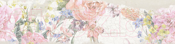 Изображение товара Плитка Beryoza Ceramica Иммортель Микс (597x148)