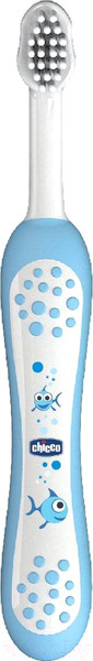 Изображение товара Зубная щетка Chicco С эргономичной ручкой (голубой)