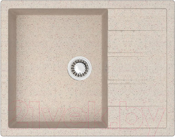 Изображение товара Мойка кухонная Berge BR-6502 (бежевый)