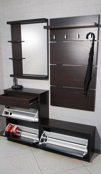 Изображение товара Тумба для обуви Элана 2.70ш (венге магия)