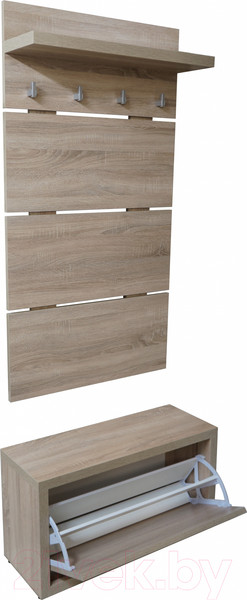 Изображение товара Вешалка для одежды Элана В72 (дуб сонома)