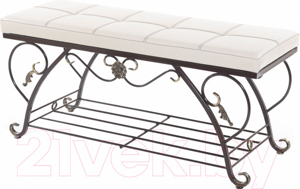 Изображение товара Банкетка AMC 3.2-Г с полкой (бежевый)