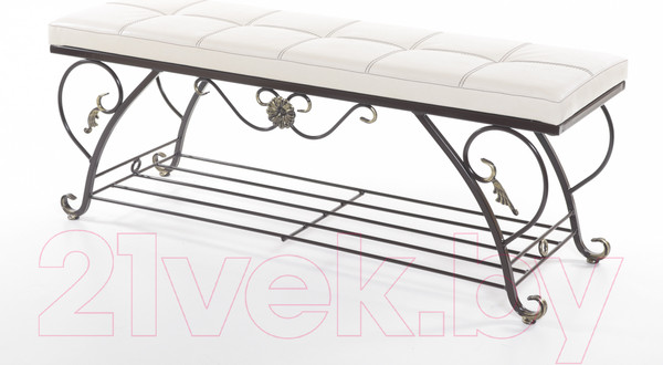 Изображение товара Банкетка AMC 3.2-Д с полкой (бежевый)