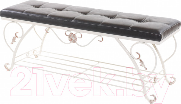 Изображение товара Банкетка AMC 3.3-Д с полкой (коричневый)