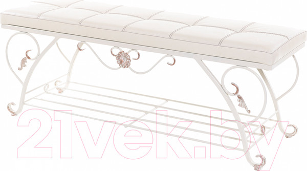 Изображение товара Банкетка AMC 3.3-Д с полкой (бежевый)