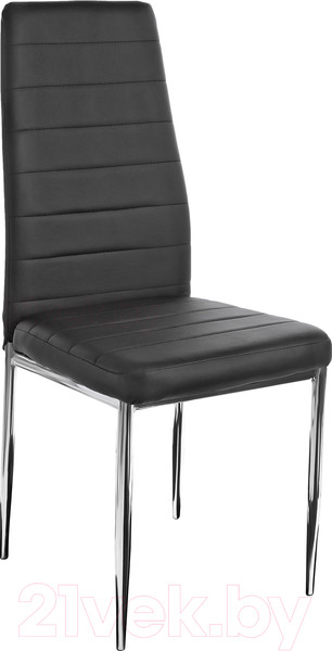 Изображение товара Стул Mio Tesoro Джия DC-060 (черный/хром)