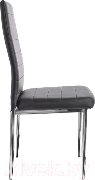 Изображение товара Стул Mio Tesoro Джия DC-060 (черный/хром)
